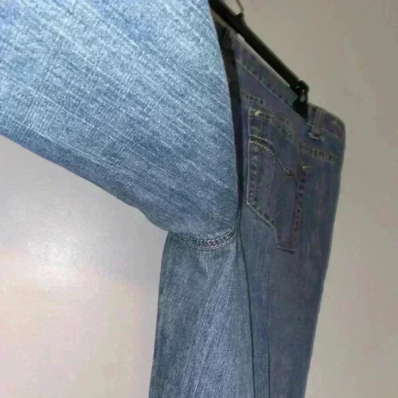 Vintage Early 90's Rhinestone Studded Blues Blues Jeans Size 14 - Picture 5 of 7